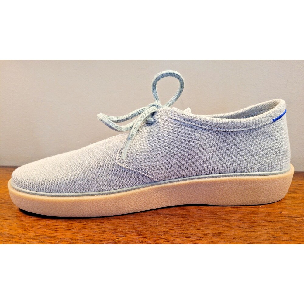 Rothys The Monty Shoe in Sea Grass Sage Green Lace Up Sneaker Mens Size 13 NICE - Picture 8 of 11